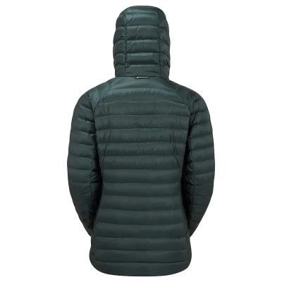 Montane Women's Anti-Freeze Hooded Down Jacket in Deep Forest