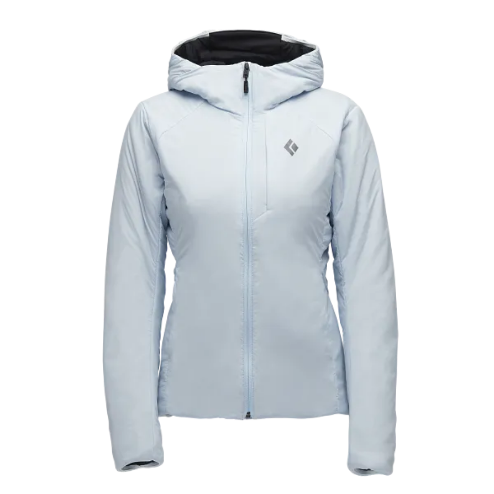 Black Diamond Women's First Light Stretch Hoody in Belay Blue
