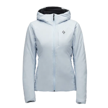 Black Diamond Women's First Light Stretch Hoody in Belay Blue