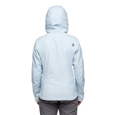 Black Diamond Women's First Light Stretch Hoody in Belay Blue