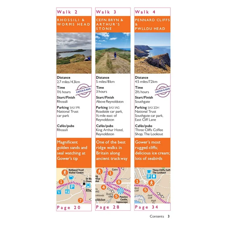 Ordnance Survey Short Walks Made Easy - Gower & Swansea