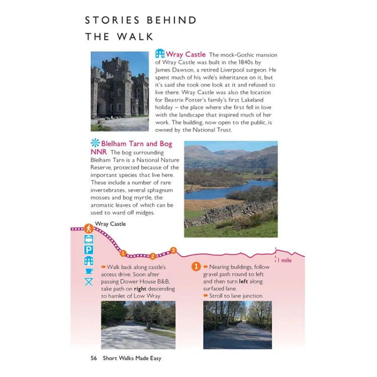 Ordnance Survey Short Walks Made Easy - Lake District