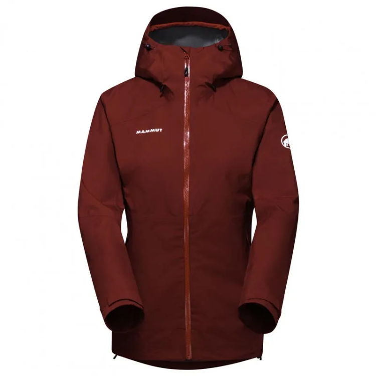 Mammut Convey Tour HS Hooded Jacket Women Blood Red Black