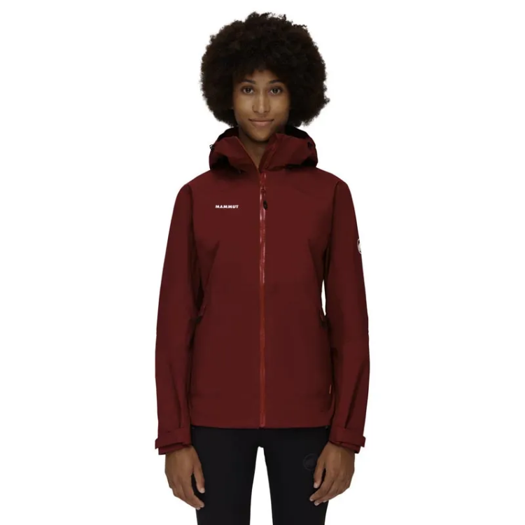 Mammut Convey Tour HS Hooded Jacket Women Blood Red Black