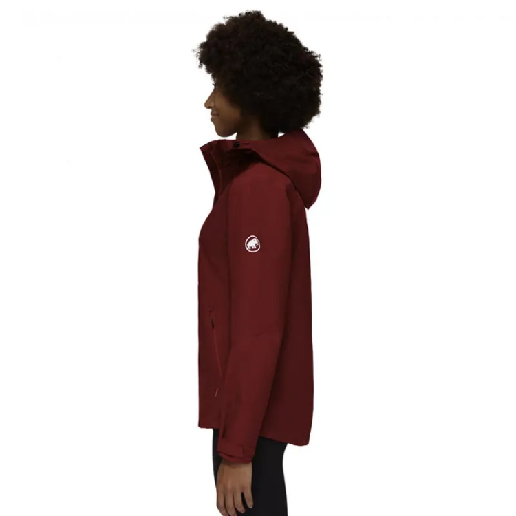 Mammut Convey Tour HS Hooded Jacket Women Blood Red Black