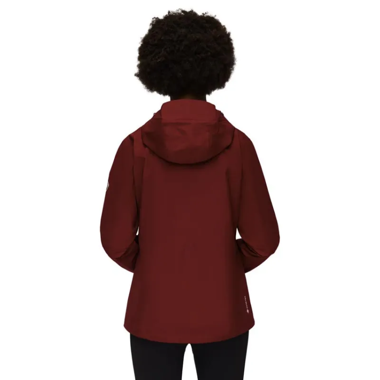 Mammut Convey Tour HS Hooded Jacket Women Blood Red Black