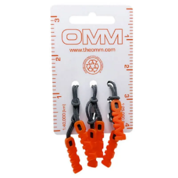 OMM Ltd Zipper Pullers (6 Pack) Orange