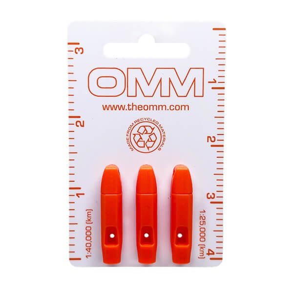 OMM Ltd Mini Whistles (3 Pack)