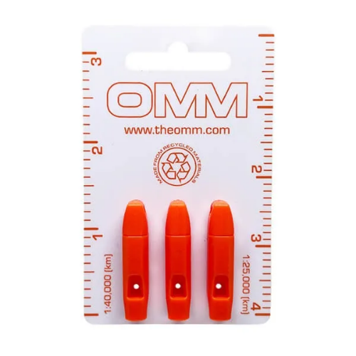 OMM Ltd Mini Whistles (3 Pack)