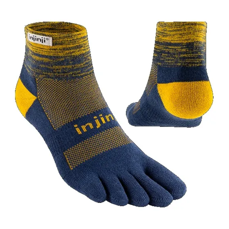 Injinji Trail Midweight Mini-Crew Moonlit