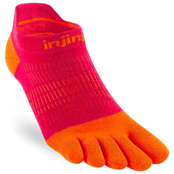 Injinji Women's Run Light-Weight No-Show Chili