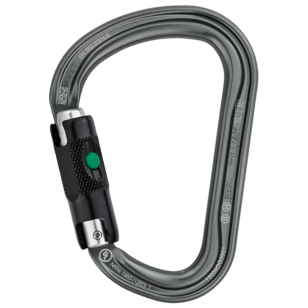 Petzl William Ball-Lock Grey