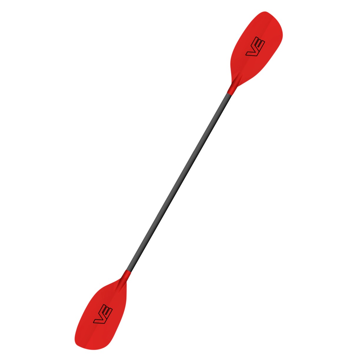 VE Paddles Pro Glass - Glass Shaft Paddle - Red 