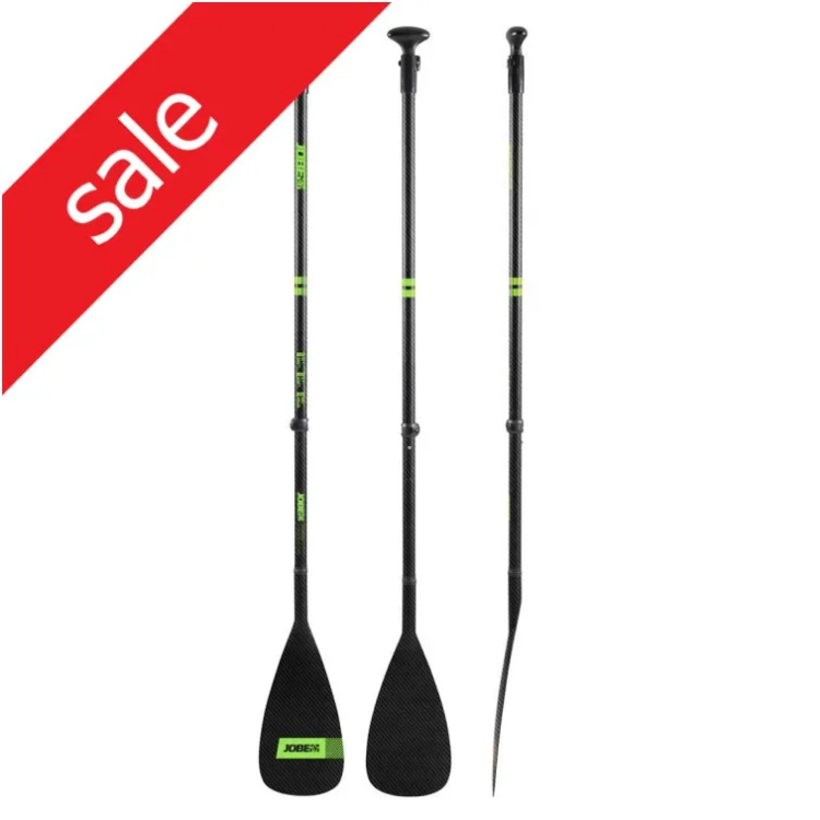 Jobe Carbon Pro Paddle 3 Pc - Lime Jobe Watersports Sale
