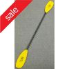 VE Paddles Explorer Glass - 2-Piece Carbon Straight Shaft - Yellow - VE Paddles Sale 