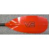VE Paddles Creeker Glass - Cranked Carbon Shaft Paddle - Red 