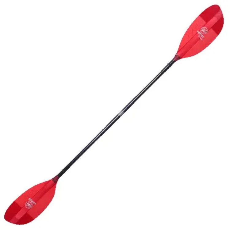 Werner Corryvreckan 2 Piece Bent Shaft - Red 