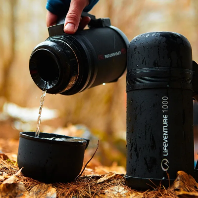 Lifeventure TiV Wide Mouth Vacuum Flask