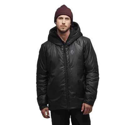 Black Diamond Belay Parka in Black