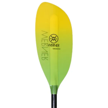 Werner Corryvreckan 2 Piece Bent Shaft - Citrus 