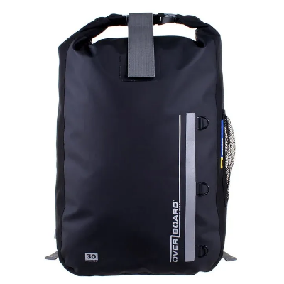 Overboard Classic Waterproof Backpack - 30L Black 