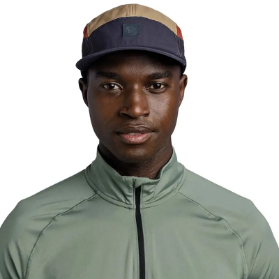 Buff 5 Panel Go Cap in Domus Night Blue