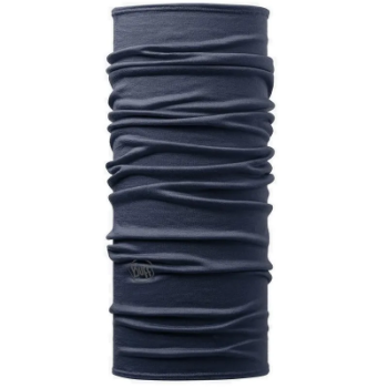 Buff Lightweight Merino Wool Buff in Solid Denim