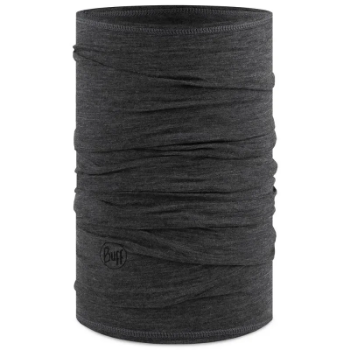 Buff Lightweight Merino Wool Buff in Solid Grey
