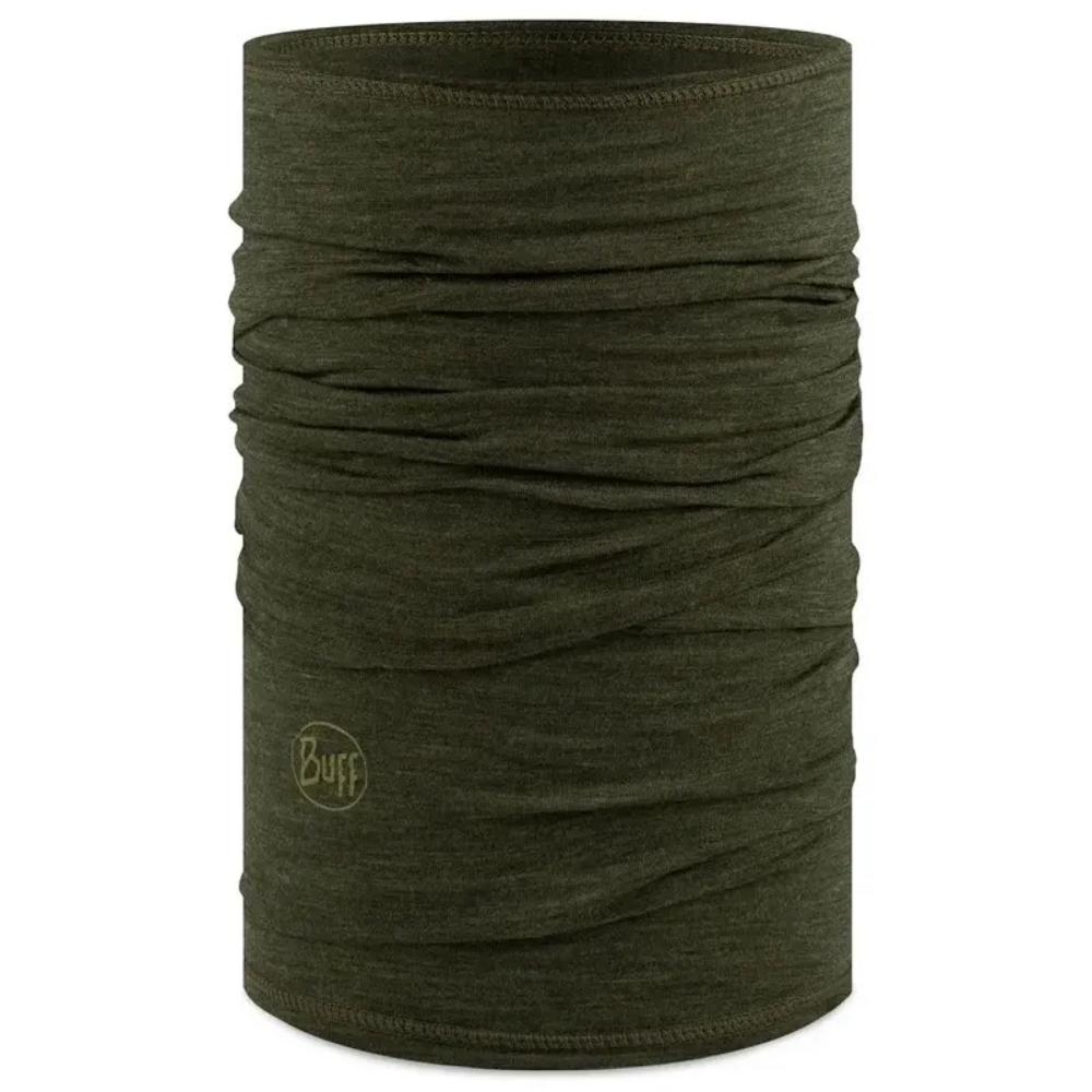 Buff Lightweight Merino Wool Buff in Solid Bark