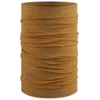 Buff Lightweight Merino Wool Buff in Solid Mustard