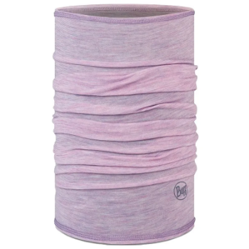 Buff Lightweight Merino Wool Buff in Multistripes Lilac Sand