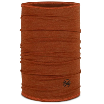 Buff Lightweight Merino Wool Buff in Solid Cinnamon