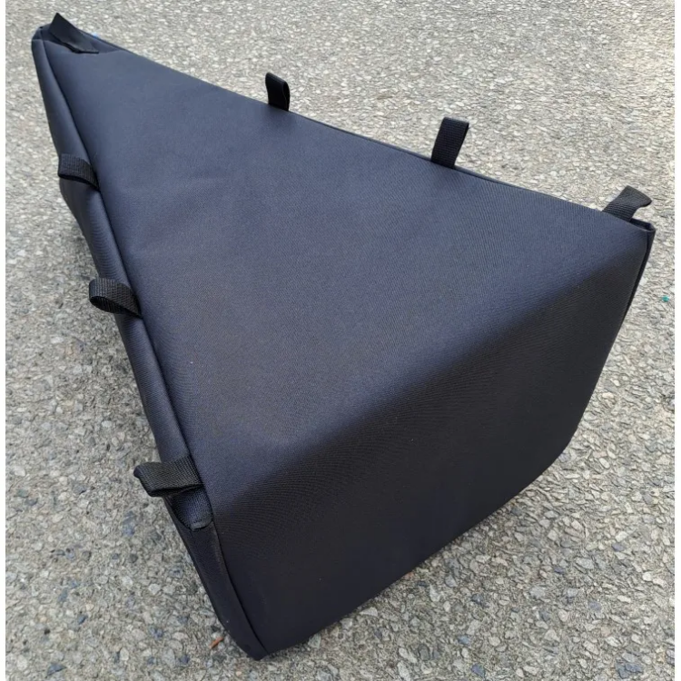 Up and Under Canoe Buoyancy Wedge - Black 