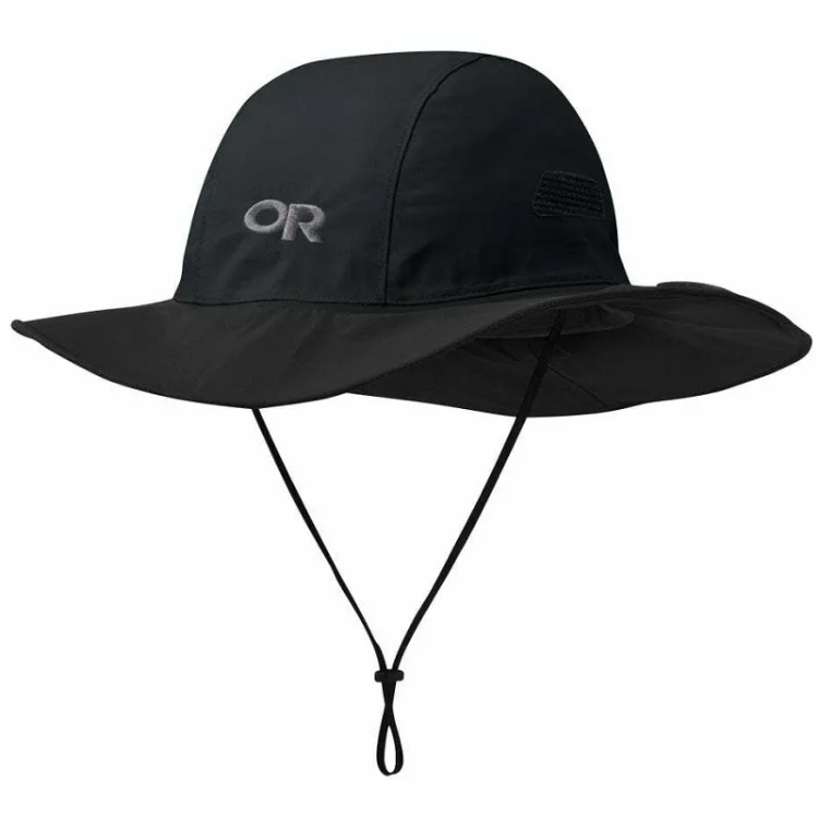Outdoor Research Seattle Rain Hat in Black