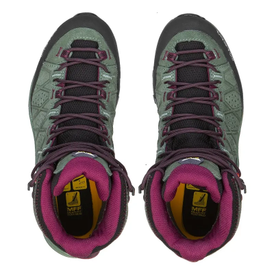 Salewa Alp Trainer 2 Mid GTX Women's in Duck Green Rhododendron