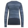 Odlo Women's The Whistler Long Sleeve in Folkstone Grey - India Ink