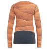 Odlo Women's The Whistler Long Sleeve in Live Wire - India Ink