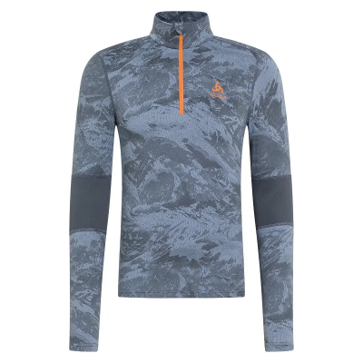 Odlo Men's The Whistler Long Sleeve Half-Zip