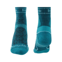 Bridgedale TRAIL RUN Lightweight T2 Merino Sport 3/4 Crew Women's in Teal