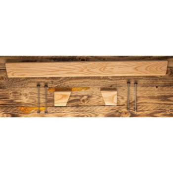 Silverbirch Canoes Kneeling Thwart with Hangers - 6" Drop 