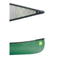 Silverbirch Canoes Fitted Laced and Stitched Ends - Lime Green 