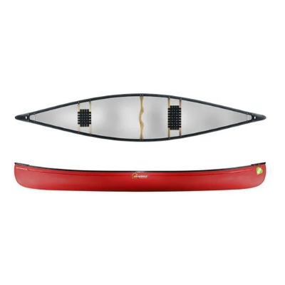 Silverbirch Canoes Broadland 15 Duracore Plus - Red  - Wood / Web Seats 