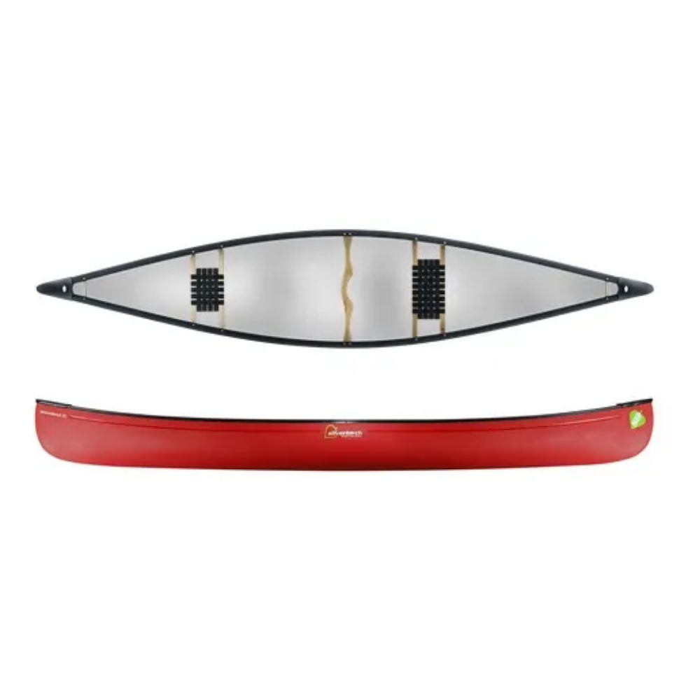 Silverbirch Canoes Broadland 15 Duracore Plus - Red  - Wood / Web Seats 