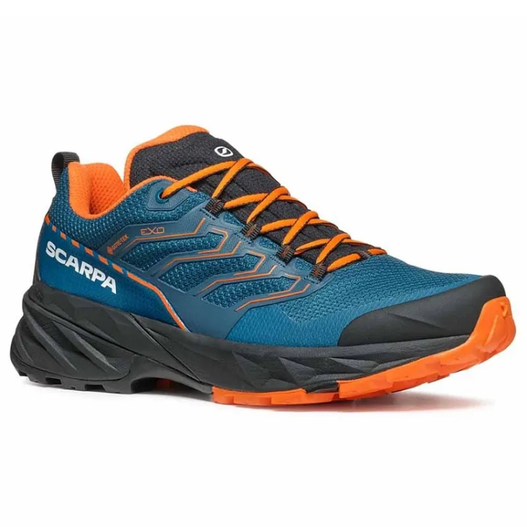 Scarpa Rush GTX 2 in Cosmic Blue Orange