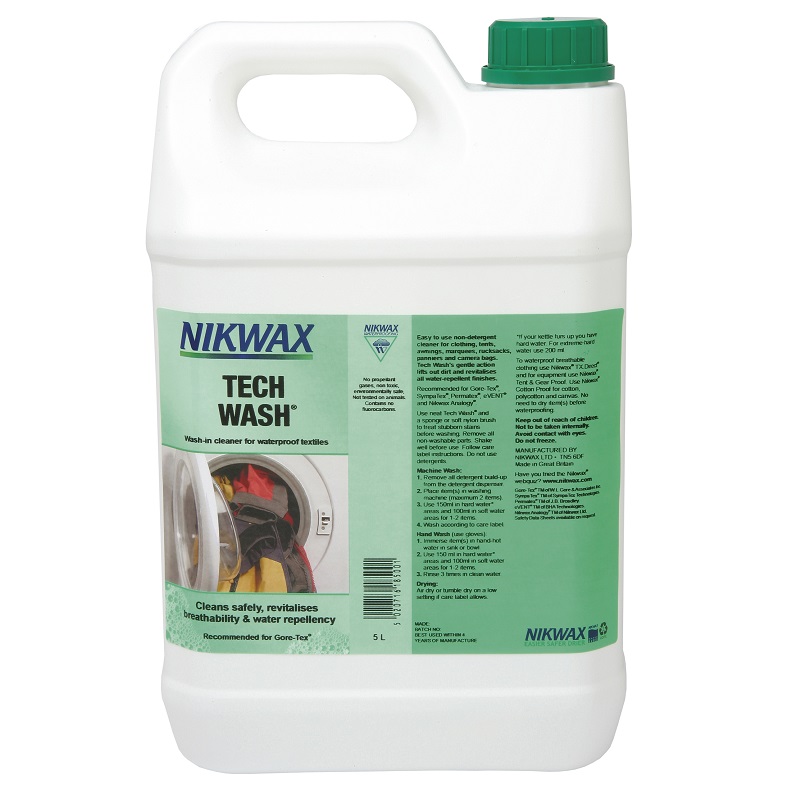 Nikwax Tech Wash 150ml  Wet Weather Clothing and Equipment