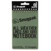 Snugpak Water Resistant Notebook in Olive