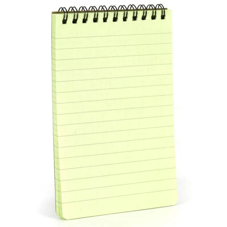  Snugpak Water Resistant Notebook - Olive Green 