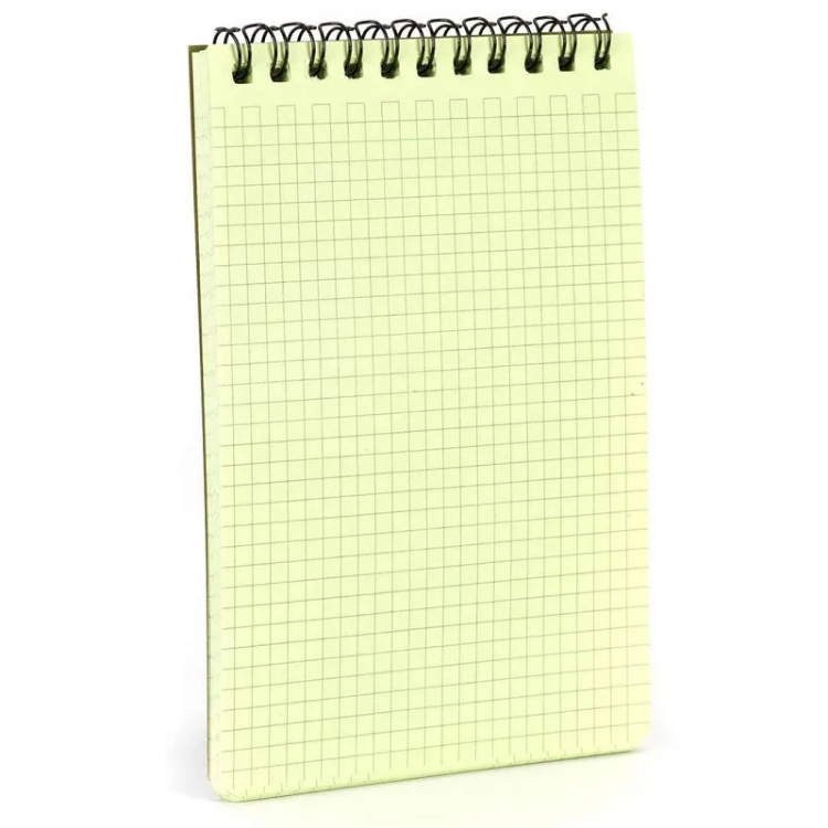  Snugpak Water Resistant Notebook - Olive Green 
