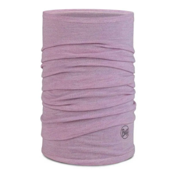Buff Midweight Merino Wool Buff in Melange Lilac Sand