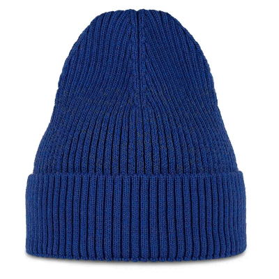 Buff Merino Active Beanie in Solid Cobalt
